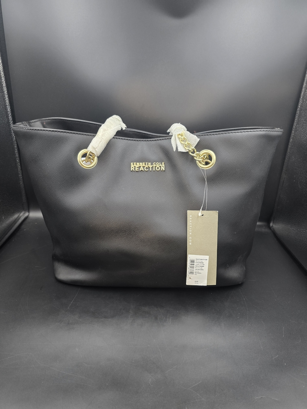 Kenneth Cole Reaction Black Tote Bag